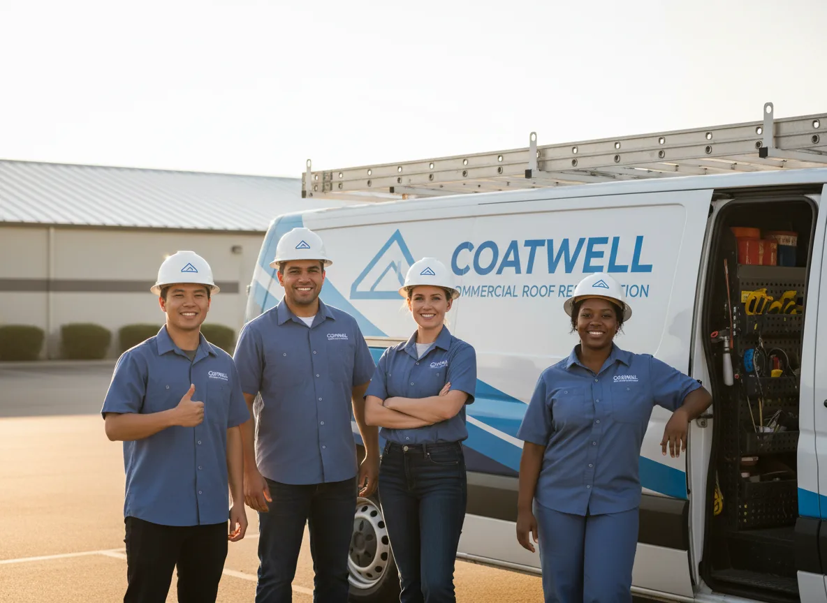 Commercial roof coating company in Colora, MD